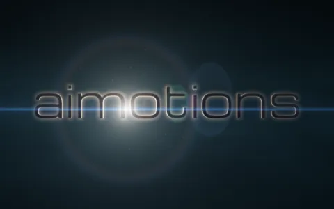 Preview frame of the Anamorphic Lens Flare animated text effect