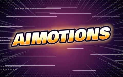 Preview frame of the Anime Impact Frame animated text effect