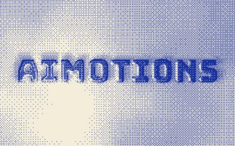 Preview frame of the Bayer Dither Emboss animated text effect