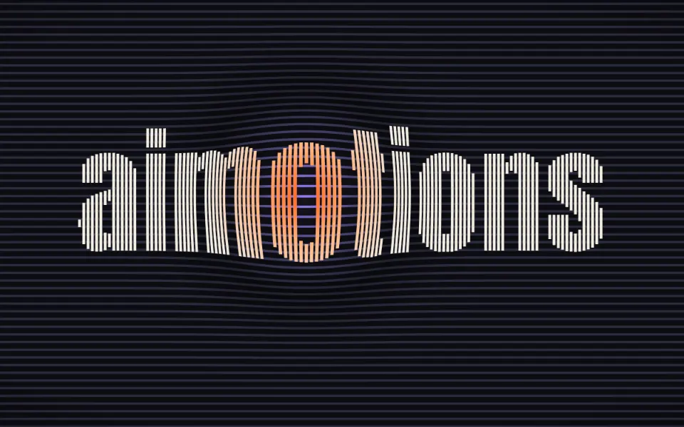 Bulge Warp Grid text animation: the word aimotions animated in this style