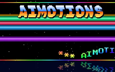 Preview frame of the Demoscene Cracktro animated text effect