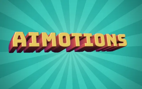 Preview frame of the Extruded 3D Block Type animated text effect