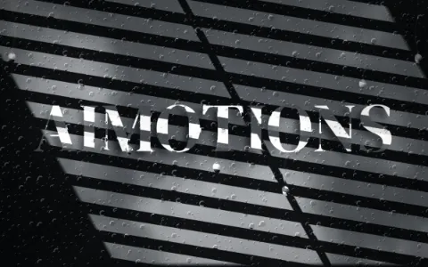 Preview frame of the Film Noir Blinds animated text effect