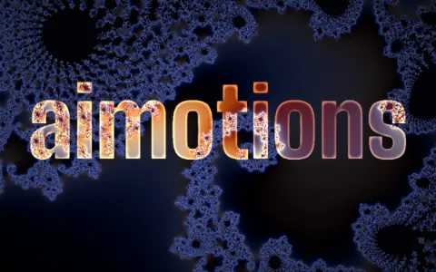 Preview frame of the Mandelbrot Deep Zoom animated text effect