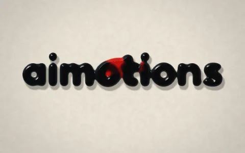 Preview frame of the Gooey Ink Cursor Blob animated text effect