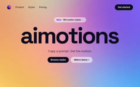 Preview frame of the Gradient Mesh Hero animated text effect