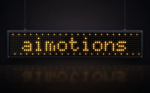 Preview frame of the LED Dot-Matrix Ticker animated text effect