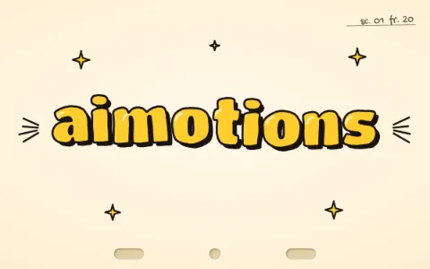 Preview frame of the Line Boil Cartoon animated text effect