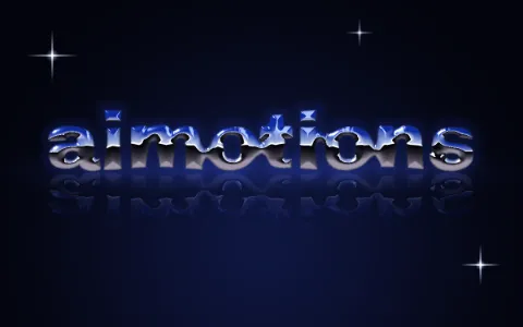Preview frame of the Y2K Liquid Chrome animated text effect