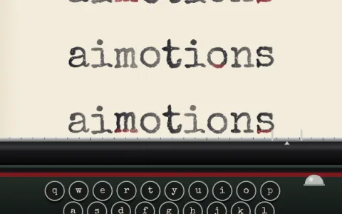 Preview frame of the Mechanical Typewriter animated text effect