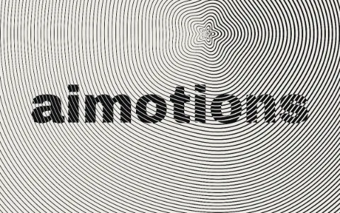 Preview frame of the Op Art Moiré animated text effect