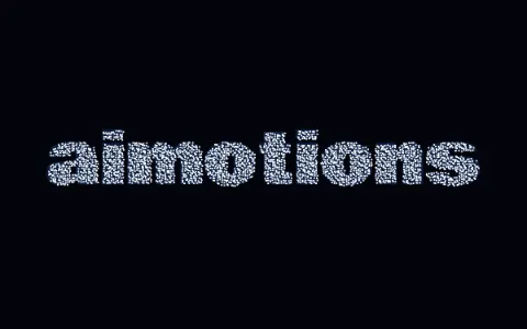 Preview frame of the Particle Explode & Assemble animated text effect
