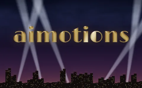 Preview frame of the Premiere Searchlights animated text effect