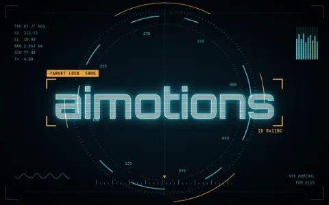 Preview frame of the Sci-fi HUD Target Lock animated text effect