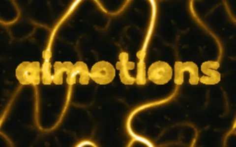 Preview frame of the Slime Mold Network animated text effect
