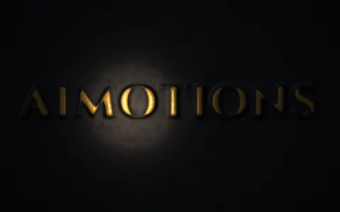 Preview frame of the Flashlight Emboss Reveal animated text effect