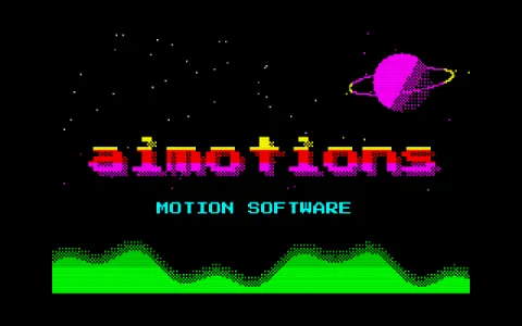 Preview frame of the Tape Loading Screen animated text effect