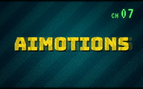 Preview frame of the TV Static Channel Surf animated text effect