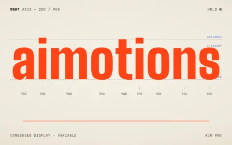 Preview frame of the Variable Weight Wave animated text effect
