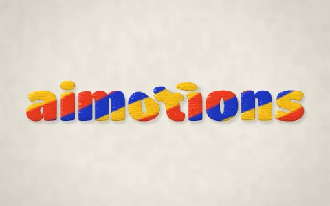 Preview frame of the Wet Paint Smear animated text effect