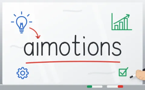 Preview frame of the Whiteboard Explainer animated text effect